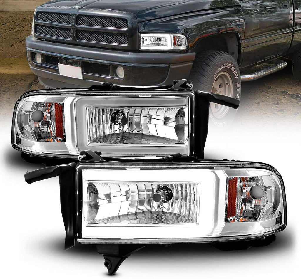 Replacement Headlights Set for Dodge Ram 1500 2500 3500 N7175