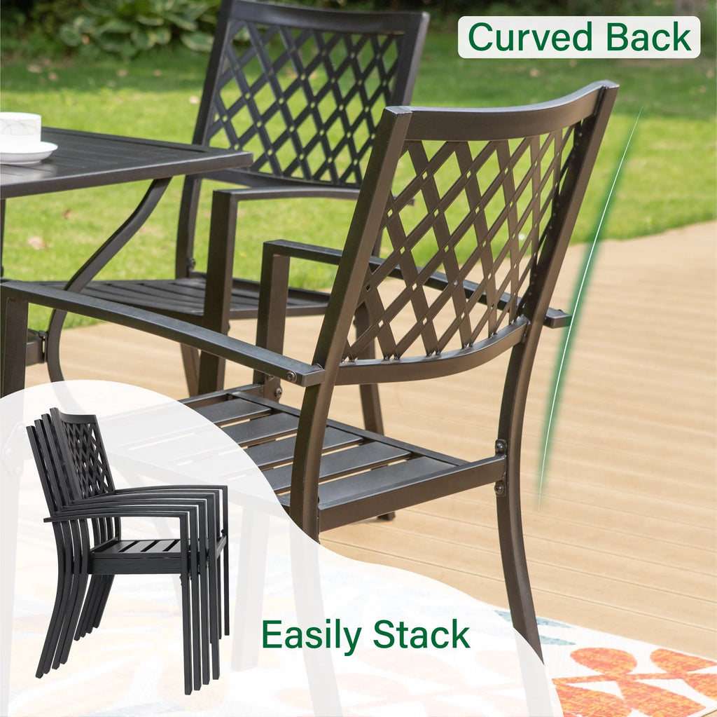 7 Piece Outdoor Patio Dining Set Y856