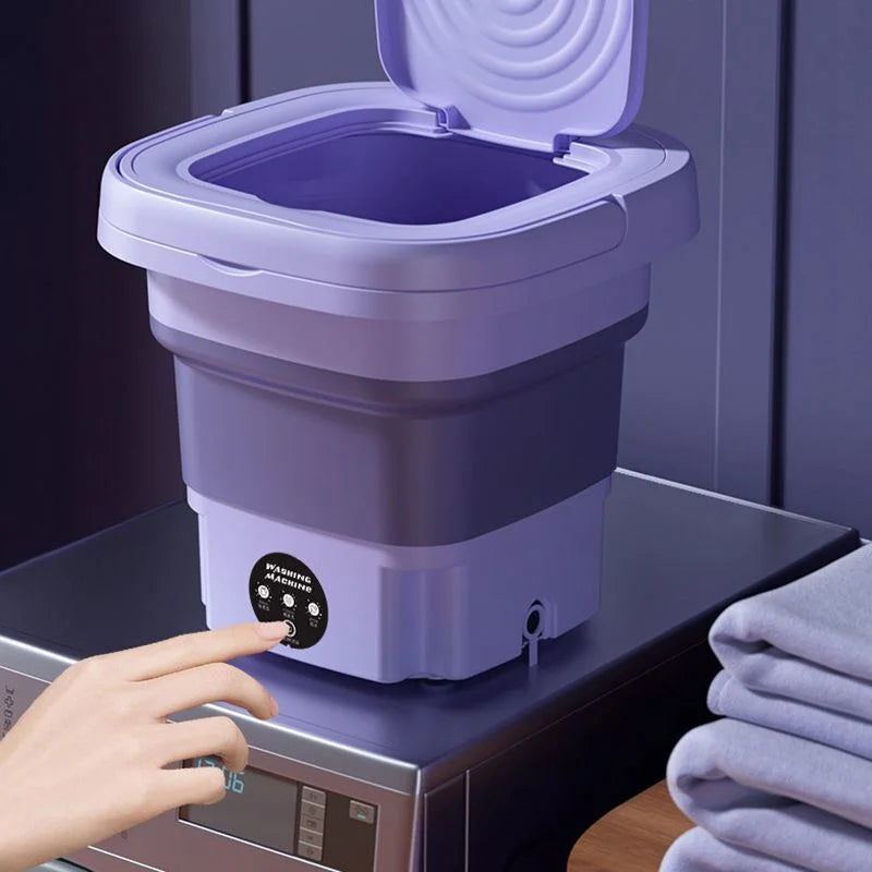 8L Folding Portable Mini Washing Machine K9508
