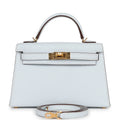 Bleu Brume Chevre Bag F37577