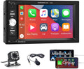 6.2" Touch Screen Car Stereo with Carplay Android Auto Bluetooth Backup Camera H940