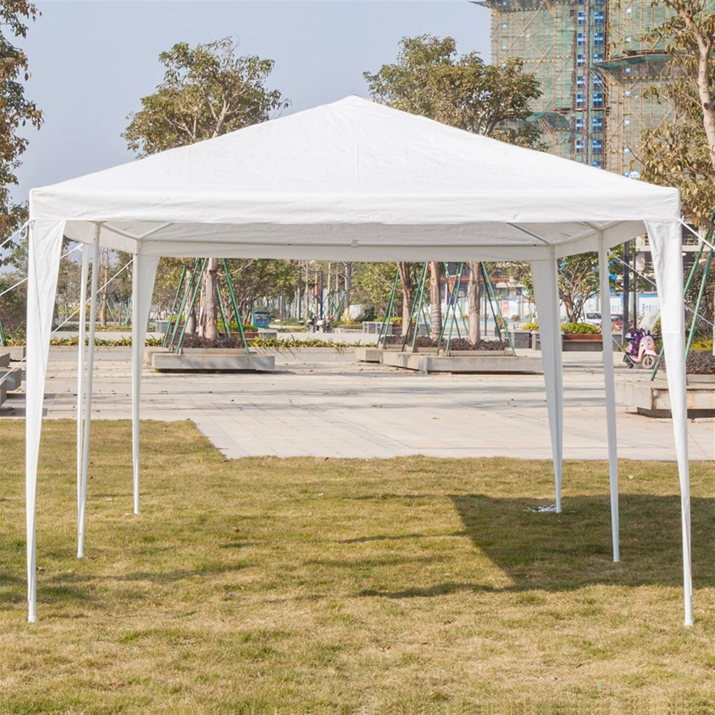 10'x20' Waterproof Outdoor Party Tent with 4 Removable Sidewall and 2 Door R66228