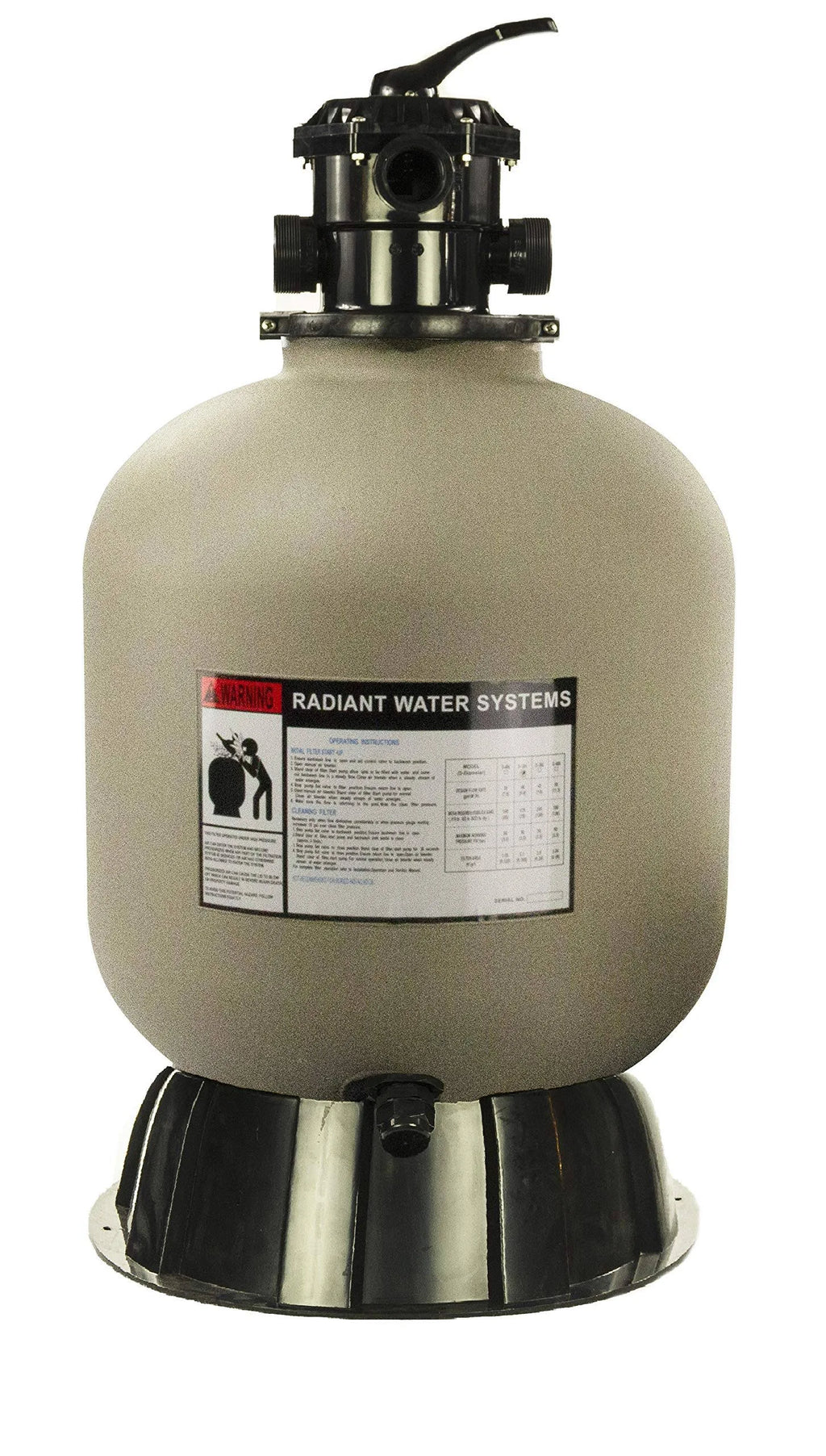 19 inch Above Ground Swimming Pool Sand Filter H325602