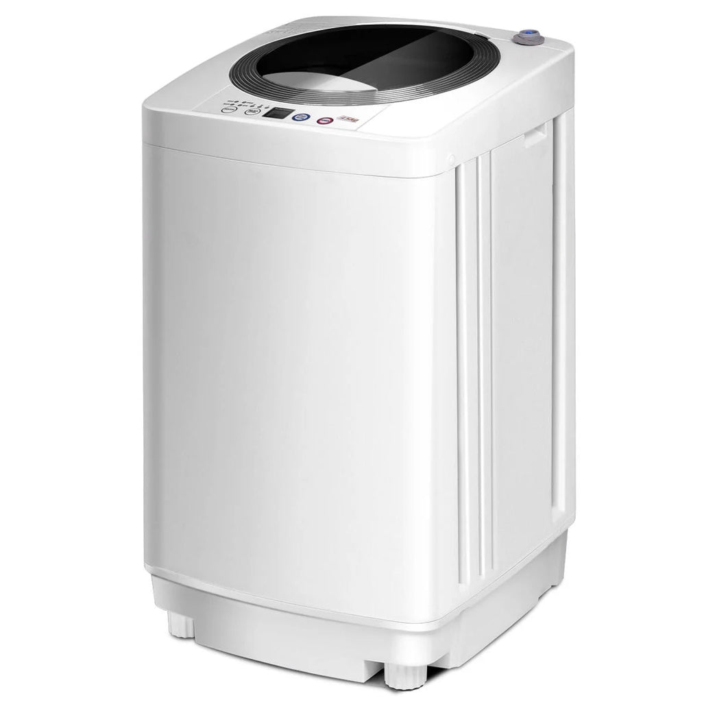 Portable 7.7 lbs Automatic Laundry Washing Machine with Drain Pump H59445