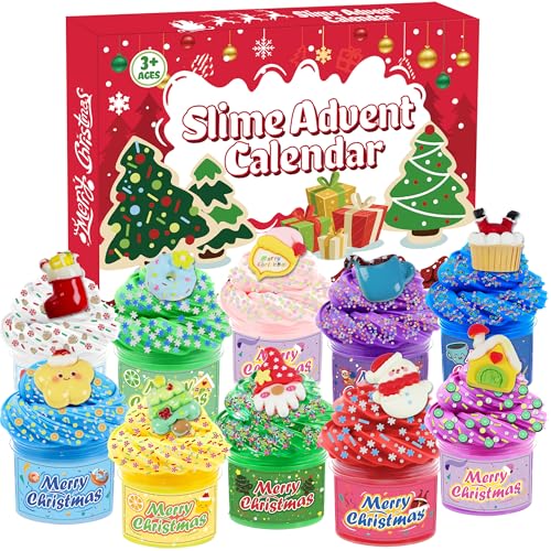 24 Days Metal Puzzle Ring & Wooden Toy Advent Calendar N367
