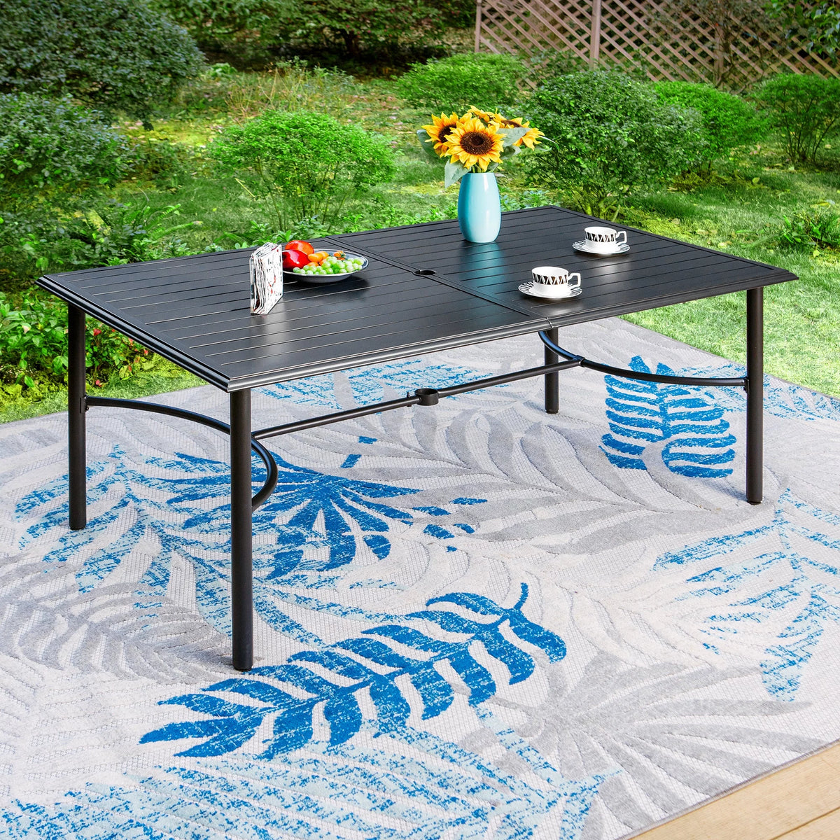 7 Piece Outdoor Patio Dining Set Y856