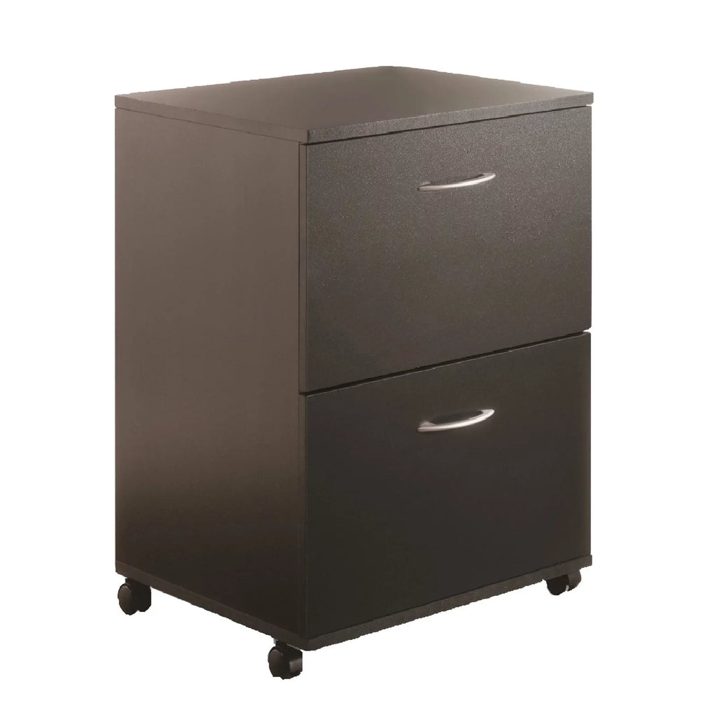2 Piece Home Office Set White and Black B961444
