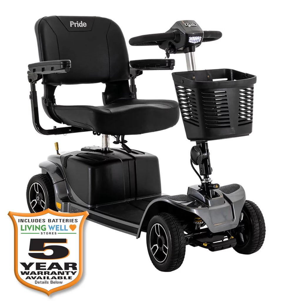 Blue 4-Wheel Scooter M716