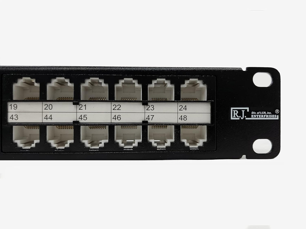 48 Port Cat6 Patch Panel H3345