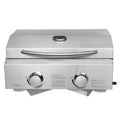 Stainless Steel Propane Grill with Foldable Leg Q652