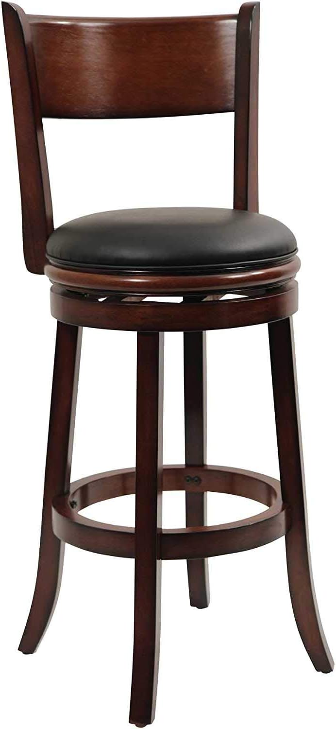 Cappuccino 29-Inch Swivel Stool I64615
