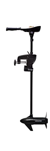 Freshwater Bow or Transom Mount Electric Trolling Motor, 50 lb Max Thrust, 36-inch Shaft D429879