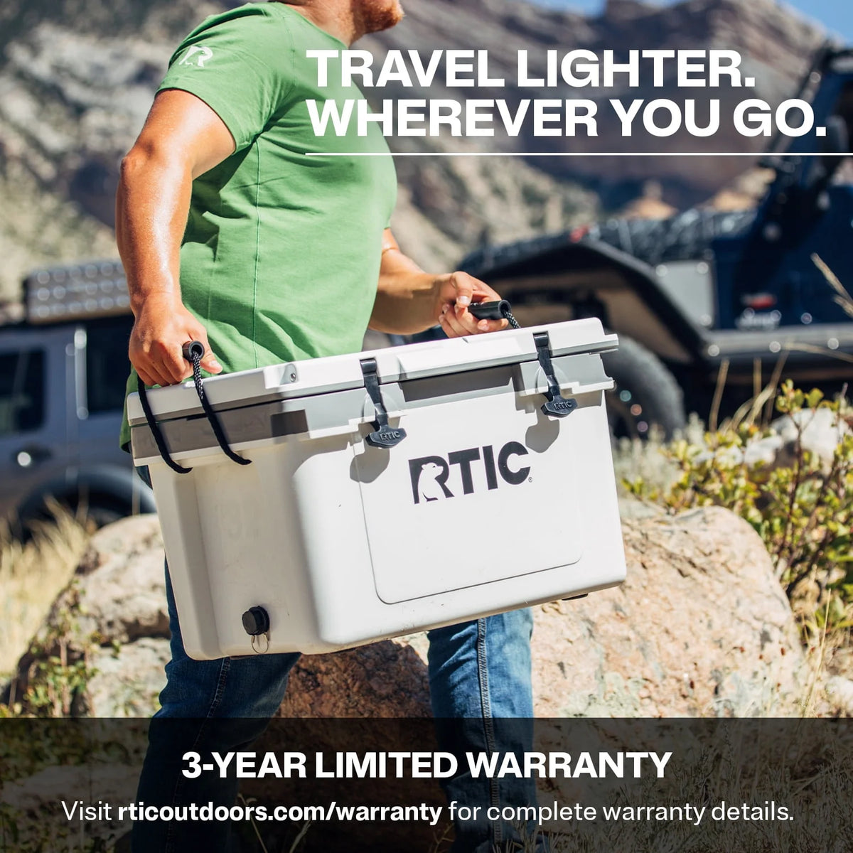 32 QT Insulated Portable Hard Cooler Q5614