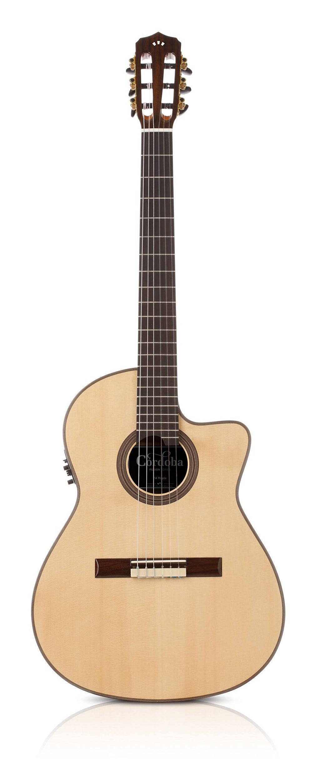 Maple Acoustic Electric Nylon String Classical Guitar W52104