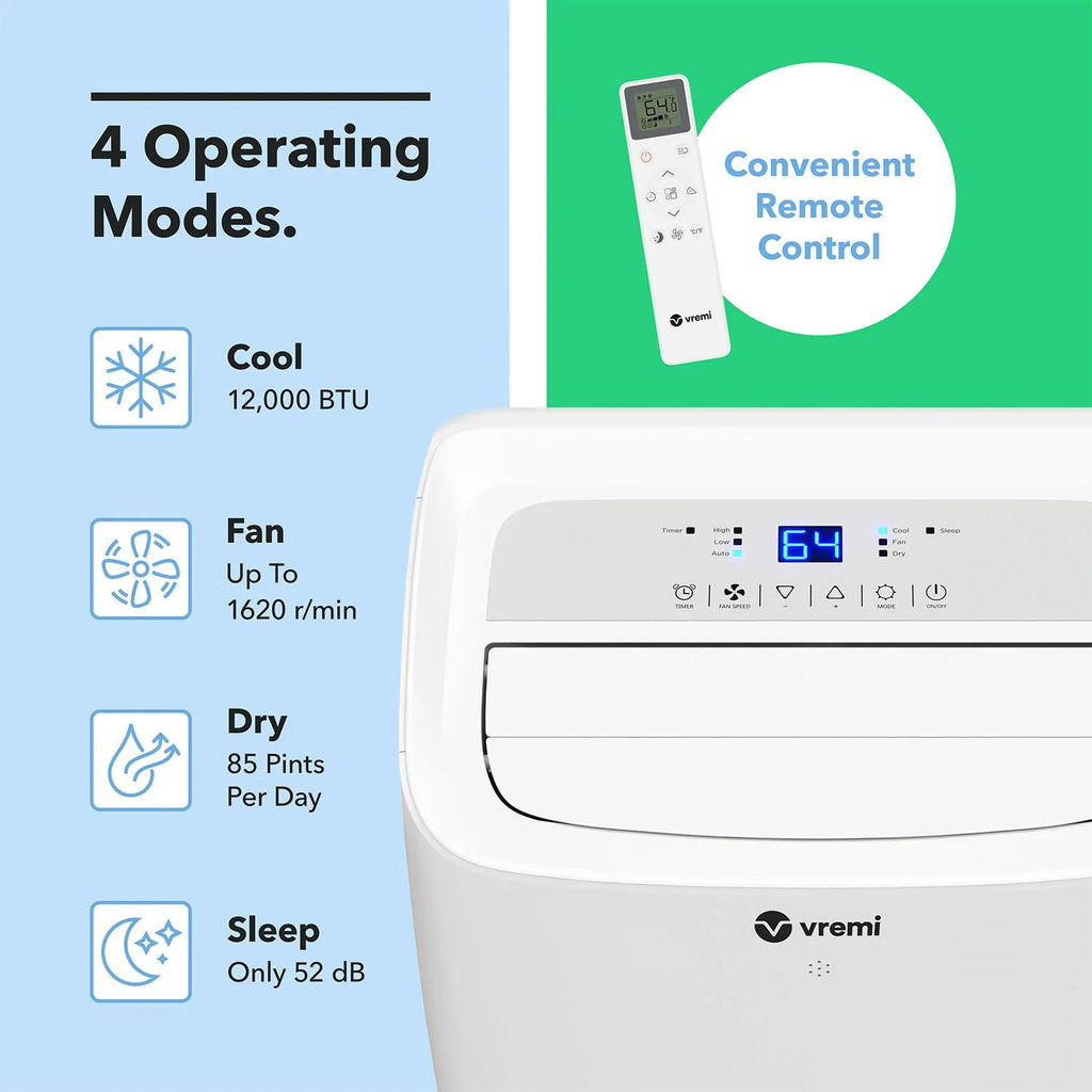 12000 BTU Portable Air Conditioner O4042