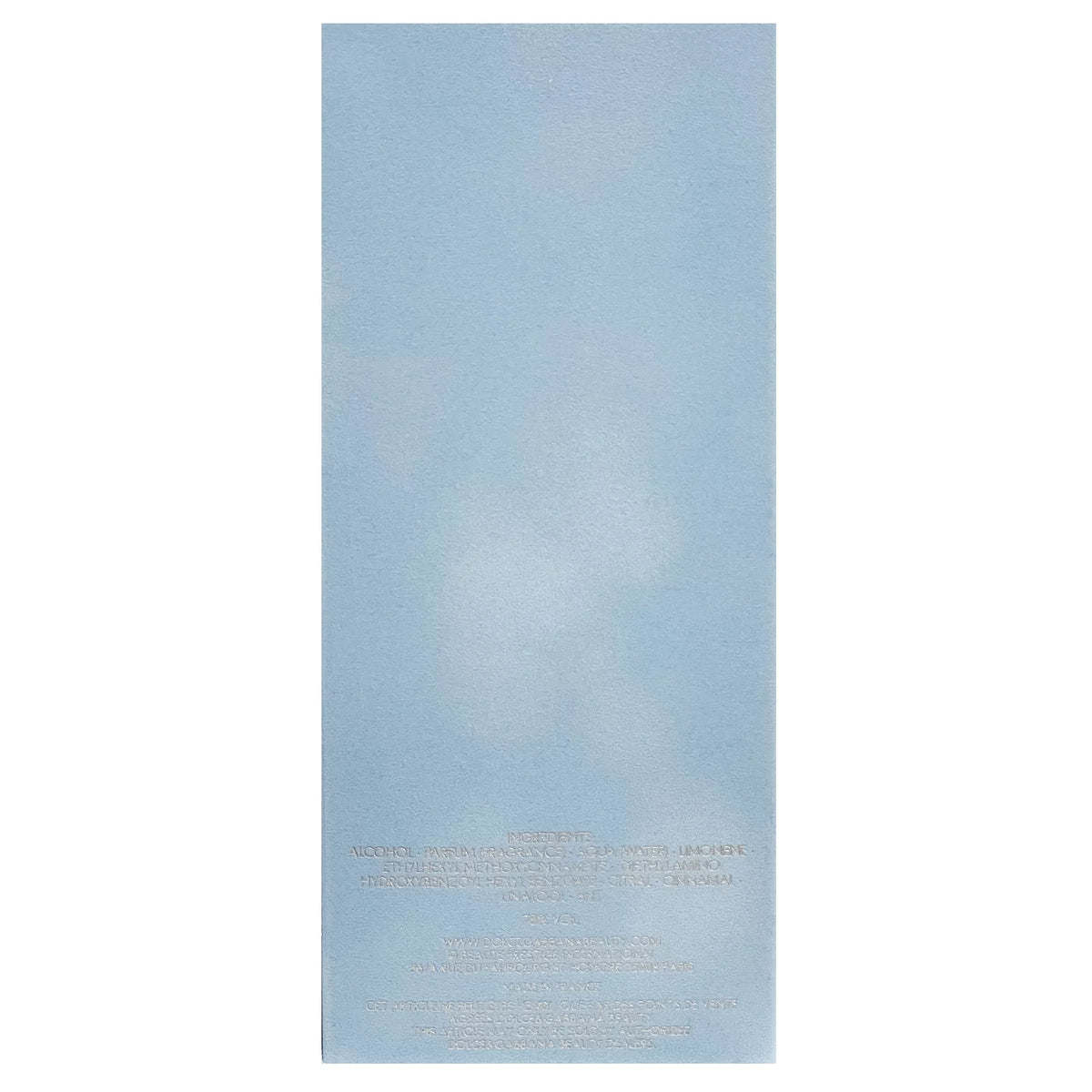 Light Blue Eau De Toilette 3.3 oz Y776