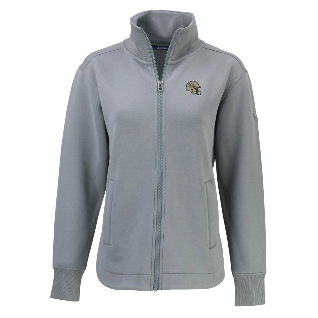 Women's Gray Recycled Full-Zip Jacket N41555