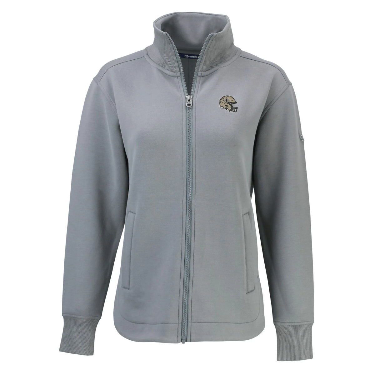 Women's Gray Recycled Full-Zip Jacket N41555