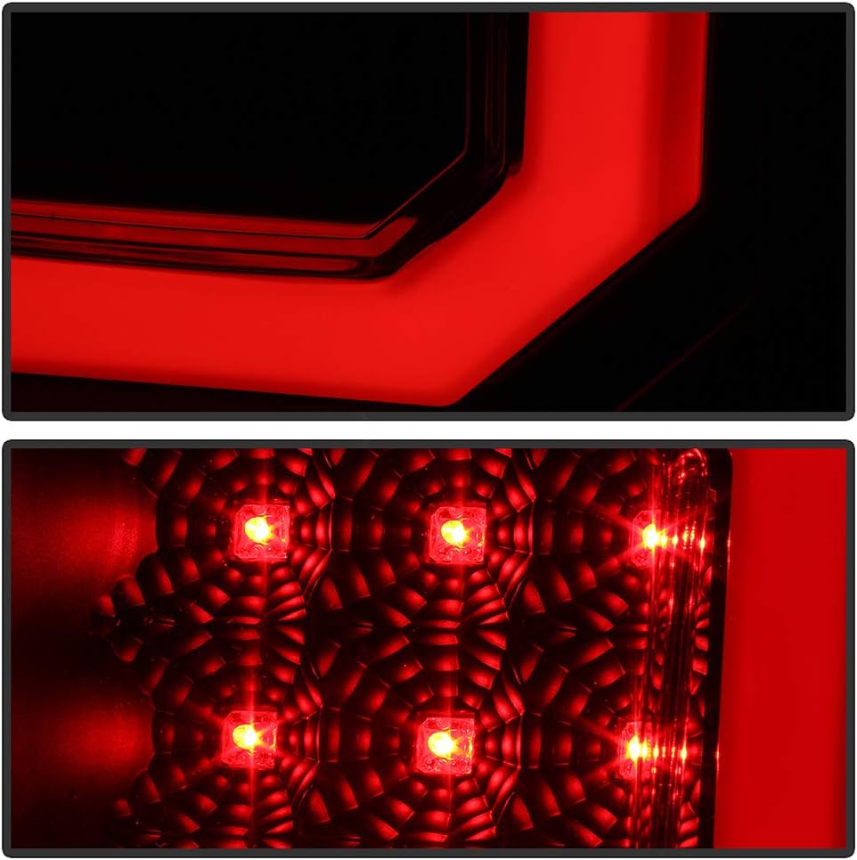 Black Smoke LED Tail Lights for Toyota Tundra Y867050