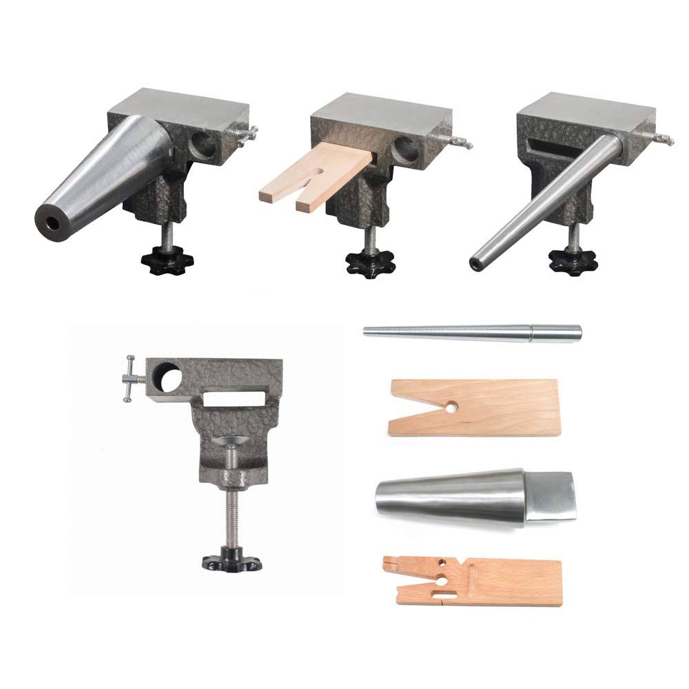 Bench Anvil Combo Kit with Round Bracelet and Ring Mandrels R355082