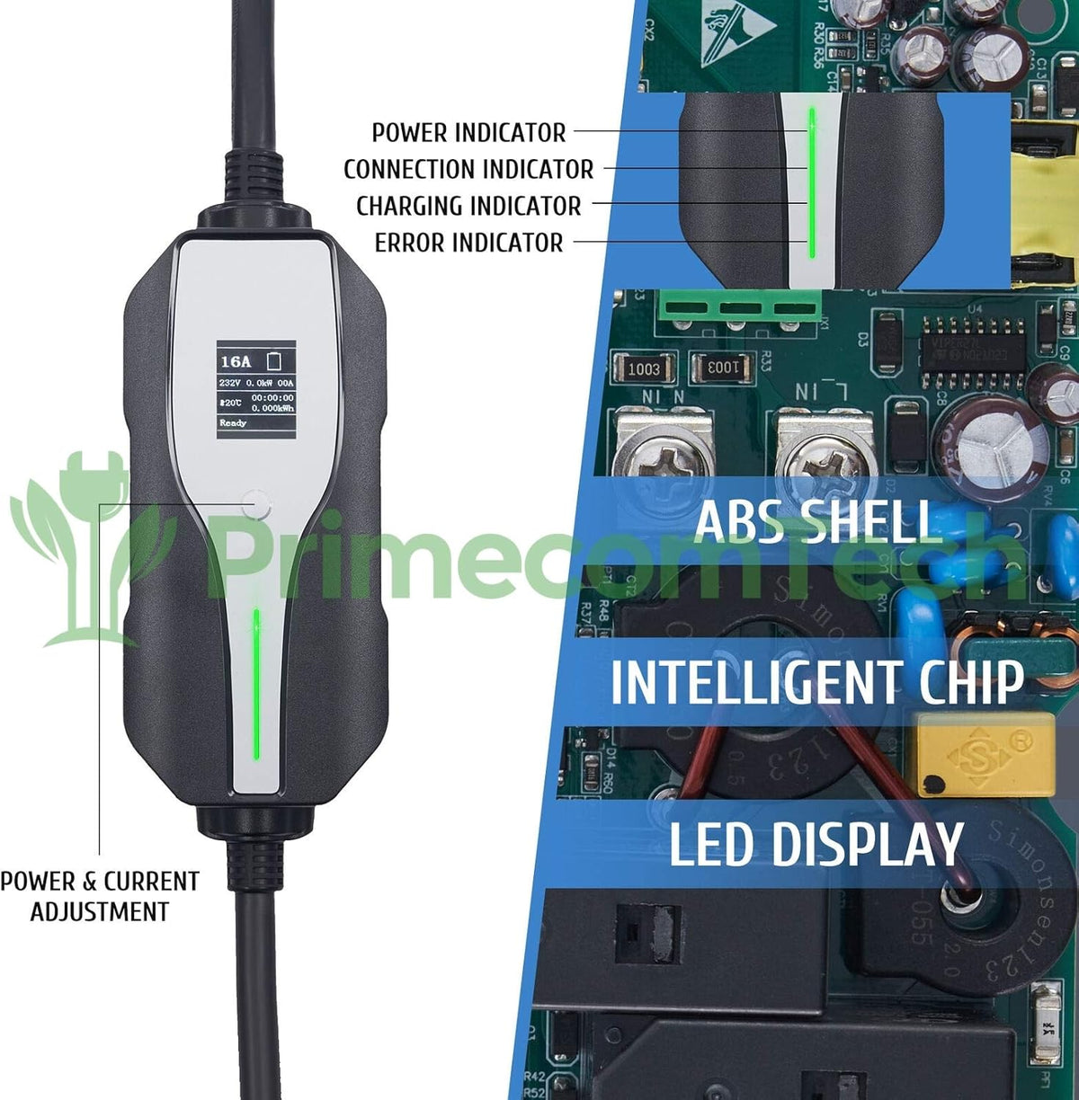 Level 2 Electric Vehicle Charger with 50Ft Cable L8941