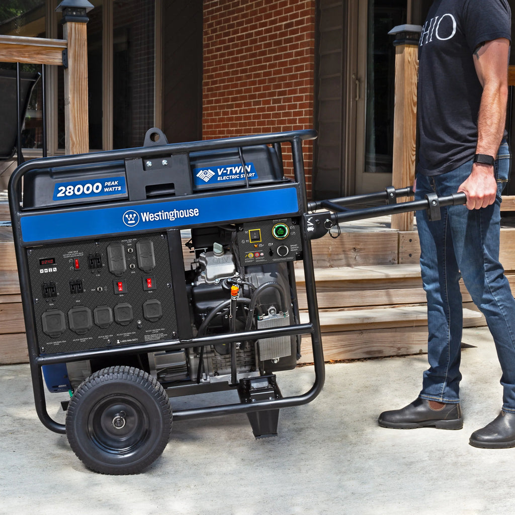 28000 Peak Watt Portable Generator with CO Sensor Z1349