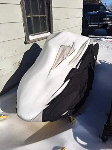 Snowmobile Cover with Built-in Securing Straps J31496