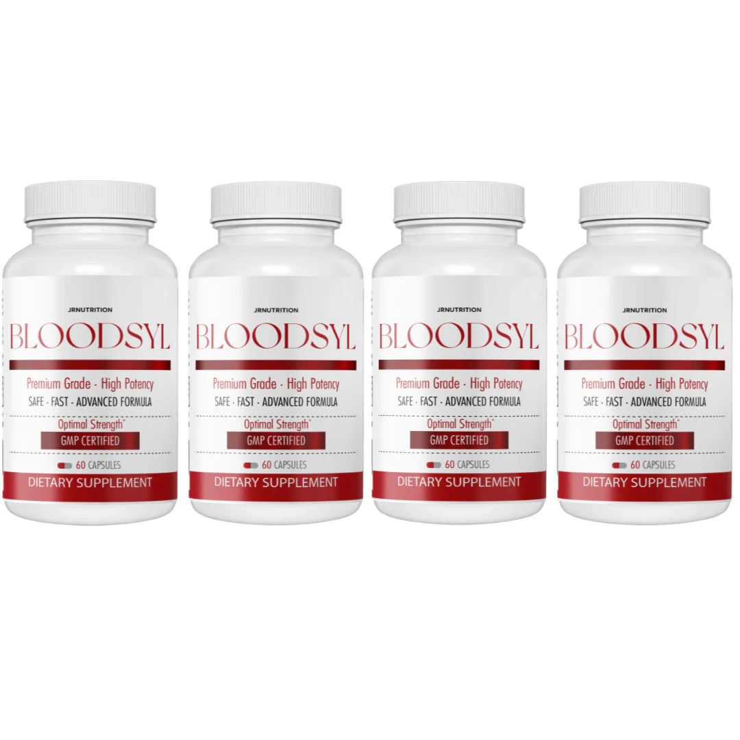 Blood Support Supplement 4 Bottles U943