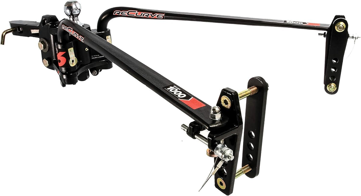 Weight Distributing Hitch Kit with Adjustable Sway Control - 1000 lb. Tongue Weight Capacity C347361