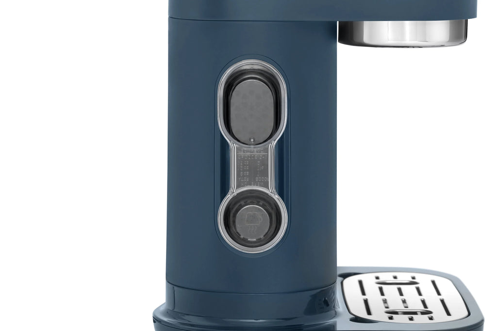 Navy Blue Single Serve Iced and Hot Coffee Maker and Blender U23403