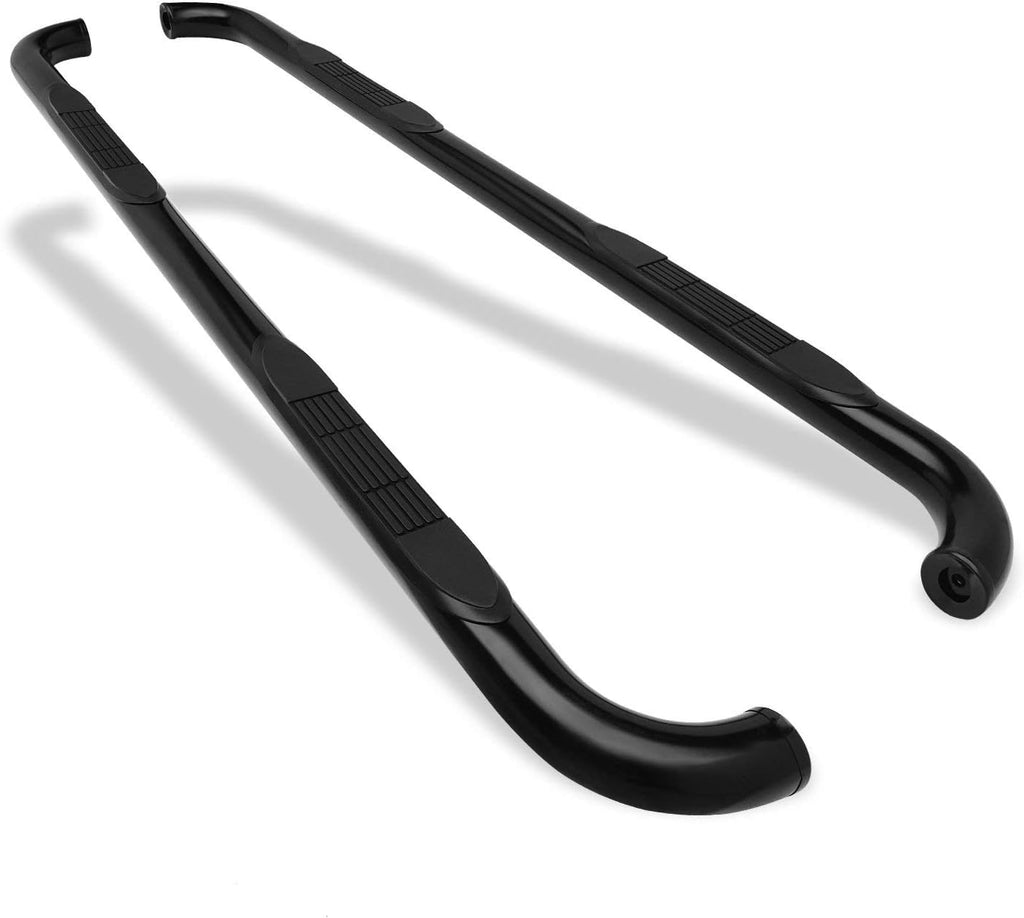 Black Side Steps Running Boards for Truck Pickup E2049