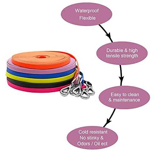 Waterproof Durable Dog Leash 5ft 10ft 13ft 16ft 30ft 50ft Y907
