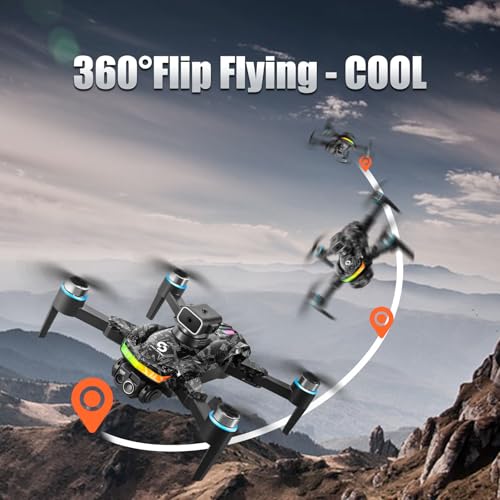 Drone with Camera 1080P RC Drone with Flashing Lights S4722