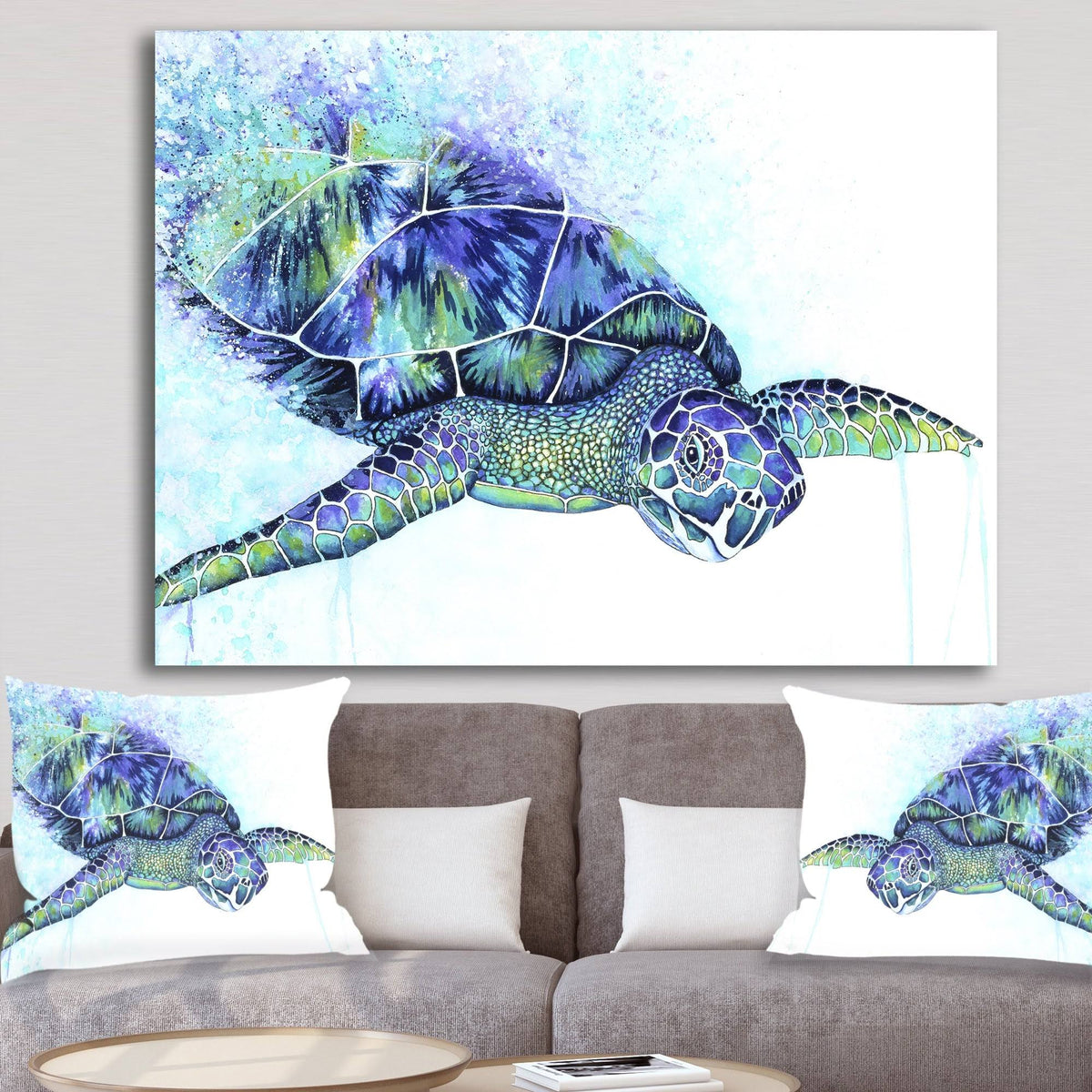 Canvas Artwork Print 32 in. Wide x 24 in. High C9867