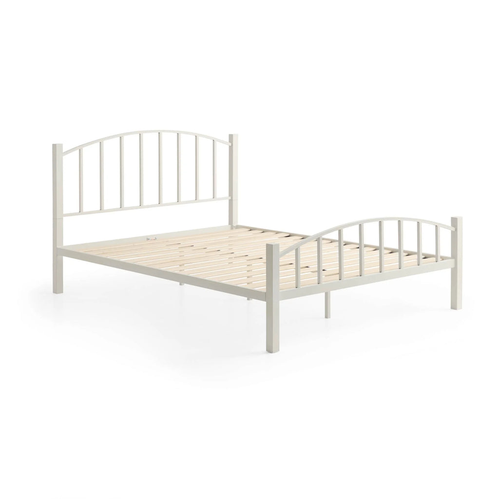 Black Metal Queen Platform Bed A6201