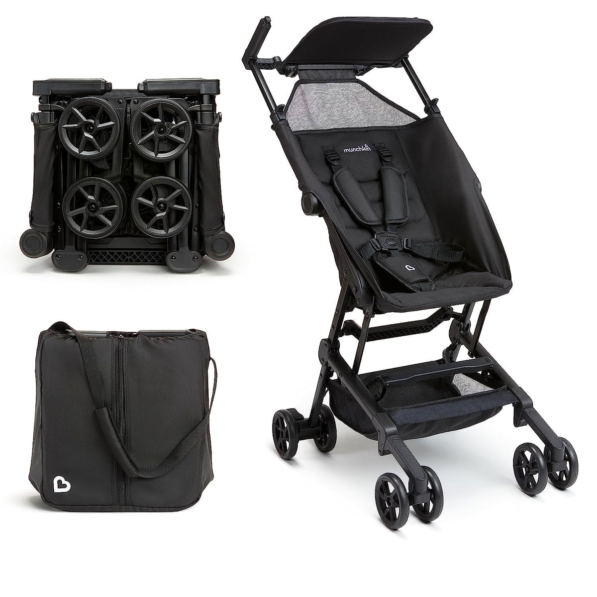 Ultra Compact Lightweight Travel Stroller, Black T66224