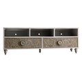 70 Inch Wood Entertainment Console TV Stand D1221