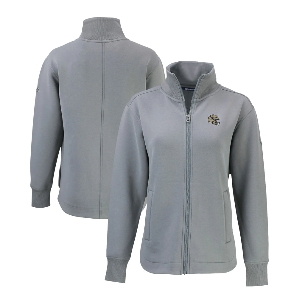Women's Gray Recycled Full-Zip Jacket N41555