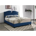 Blue King Size Bed E203765