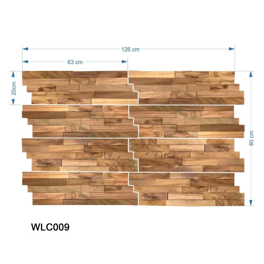 32-in Variable Length 4-ft Wall Plank D5830