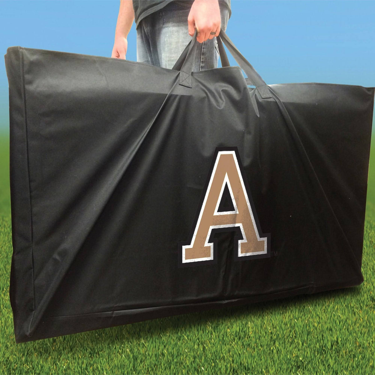 Army Black Knights Cornhole Set with 8 Team Logo Bags D876474