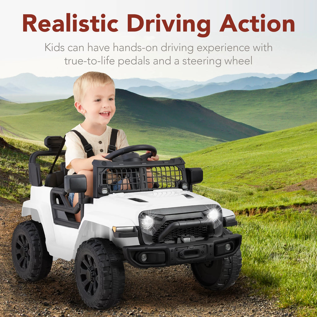 6V Kids Ride-On Truck Car with Parent Remote Control Black Z44407