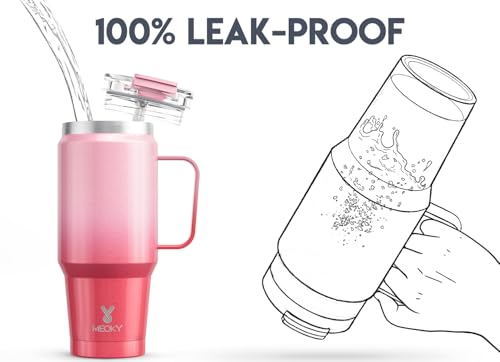 40oz Stainless Steel Vacuum Insulated Tumbler with Handle G881111