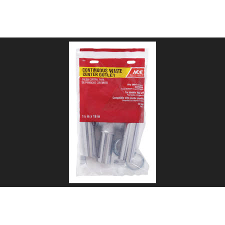 1-1/2 in. Chrome Plated Brass Continuous Waste Outlet L16735