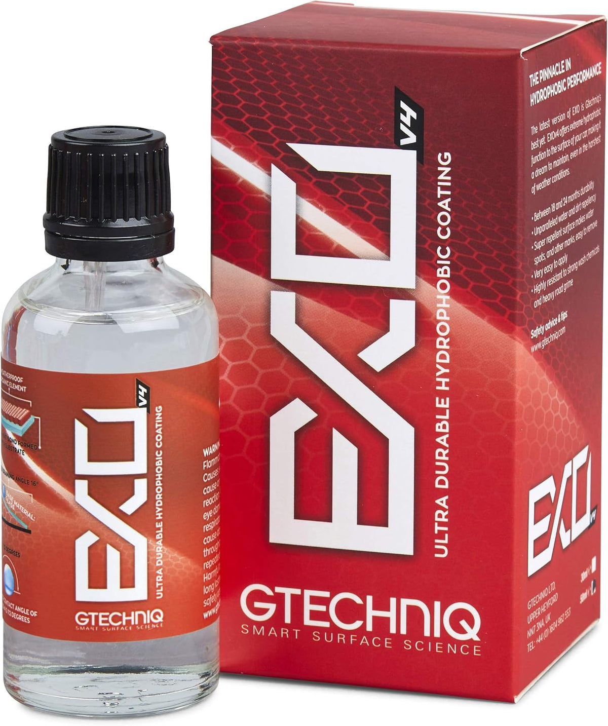 EXO Ultra Durable Hydrophobic Coating v4 (30 milliliters) Pack of 2 P496