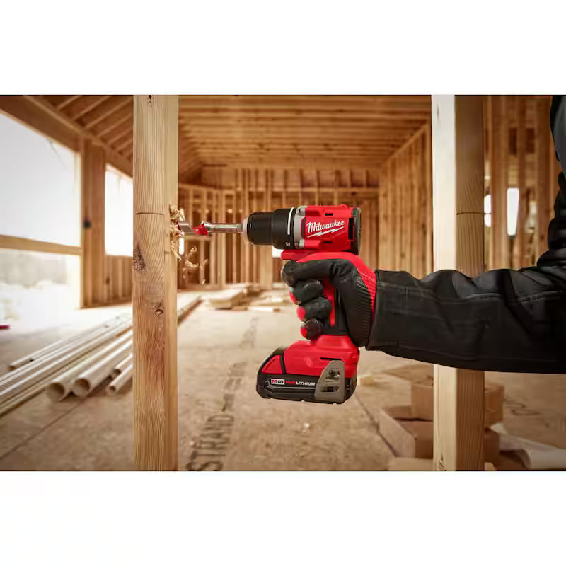 18V Brushless Cordless 1/2 in. Compact Drill/Driver with 2.0 Ah Battery S6601