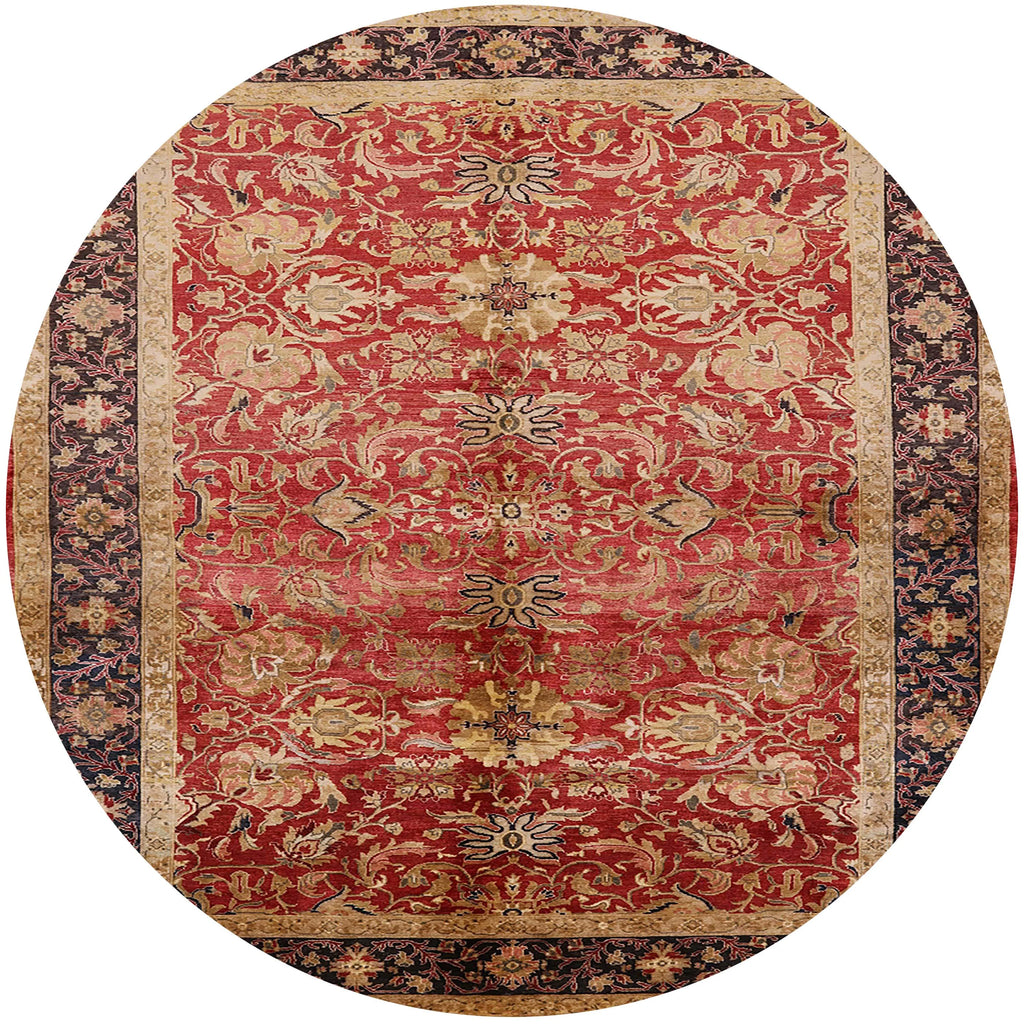 Brown Sand Oriental Area Rug R37021
