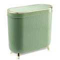 3.1 Gallon Narrow Plastic Trash Can with Lid N560