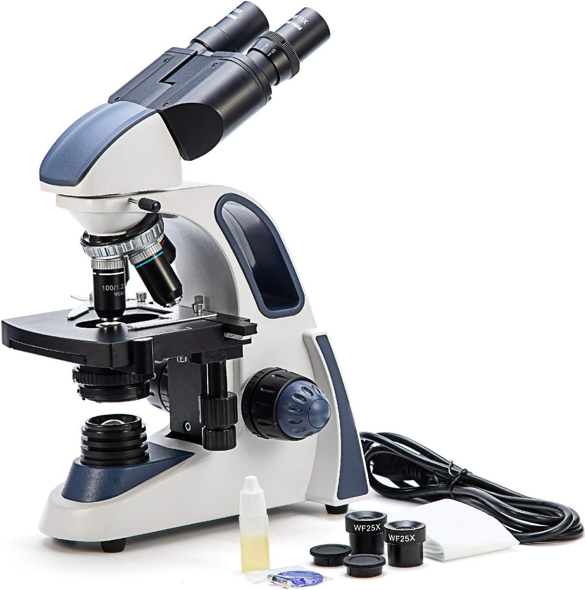 40X-2500X Binocular Compound Lab Microscope X822268