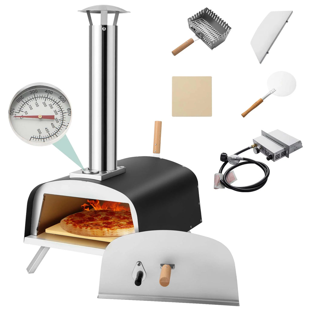 12 Multi-Fuel Propane & Wood Fired Pizza Oven X8260